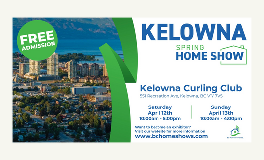 Join Kelowna Woodcraft at the Kelowna Spring Home Show 2025!