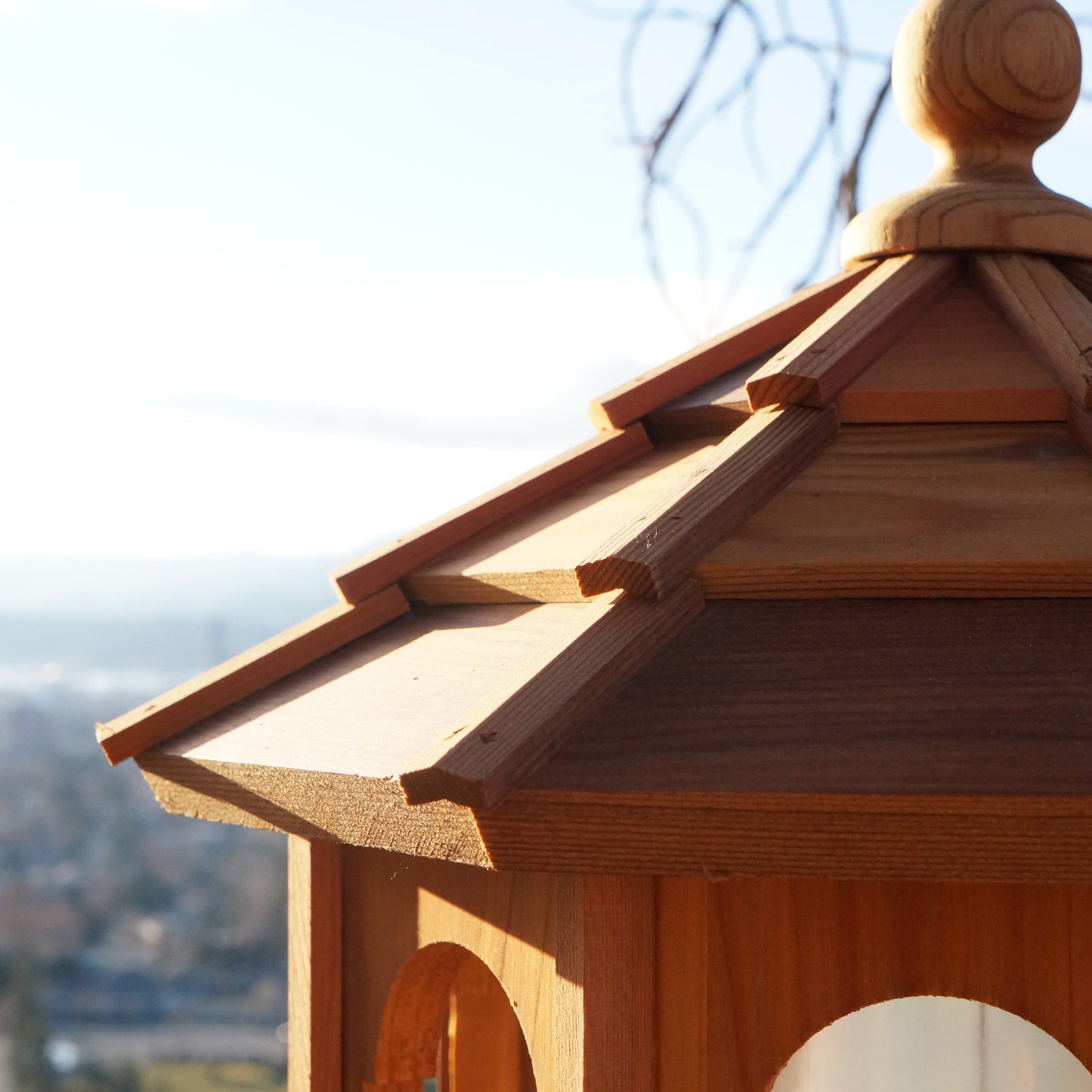 16" Cedar Bird Feeder