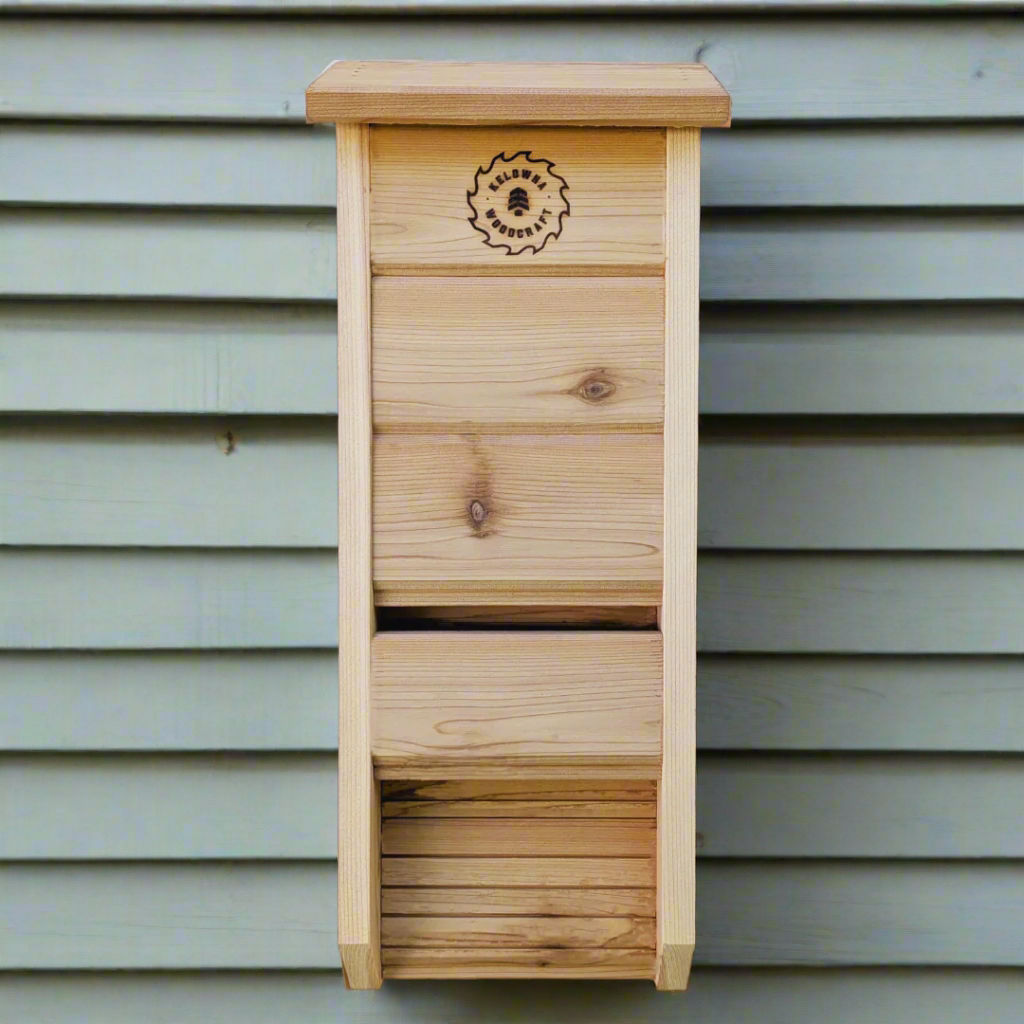 Cedar Bat Box for 25 Bats - Single Chamber