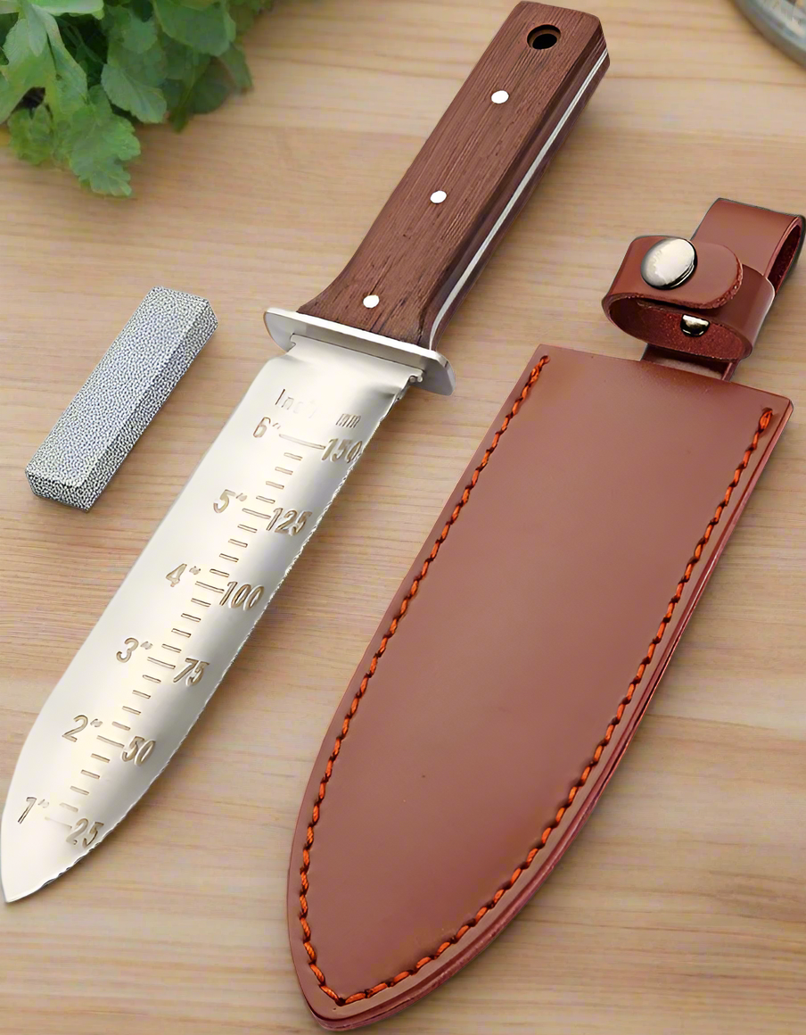 Premium Hori Hori Knife for Gardening & Weeding