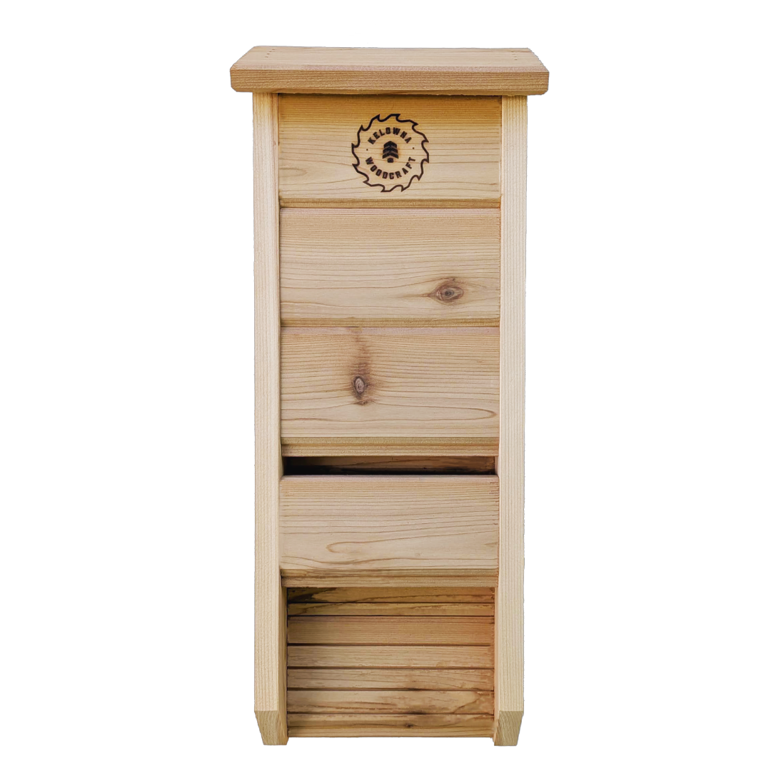 Cedar Bat Box for 25 Bats - Single Chamber