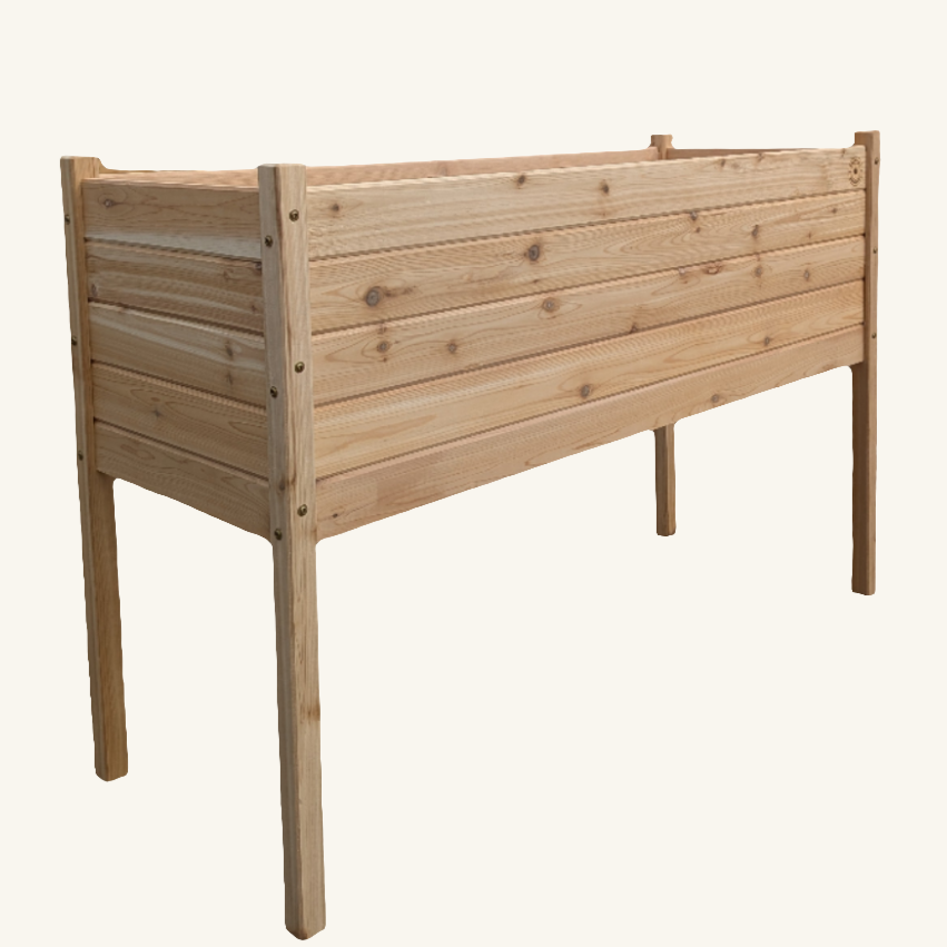 48" x 18" Raised Garden Box - 32" Tall