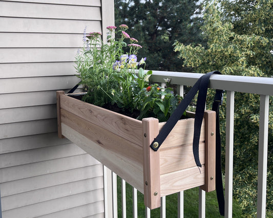 Balcony Planter Setup Guide: Elevate Your Space with Handmade Cedar