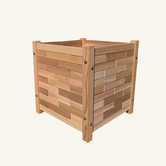 17"x 17" Cedar Garden Box - 17" Tall