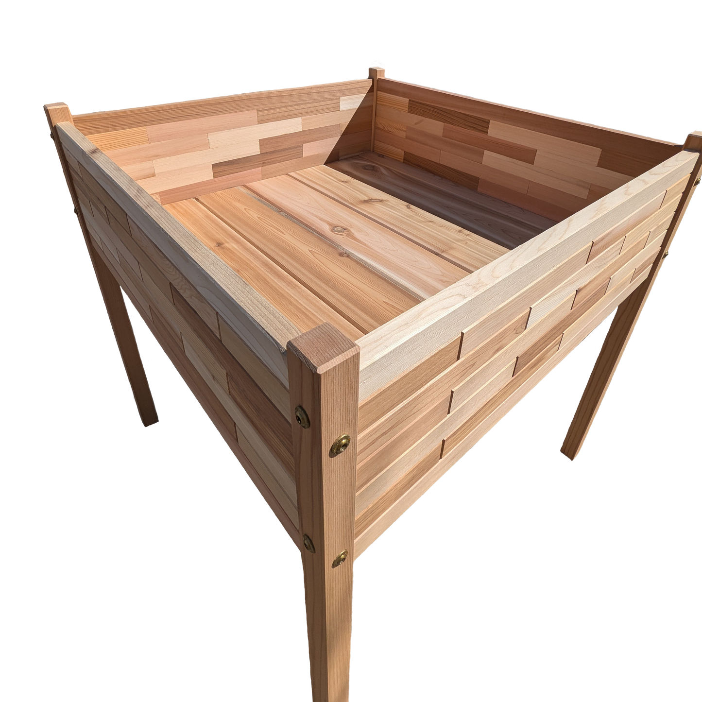 33"x 33" Raised Cedar Planter Box -32" Tall