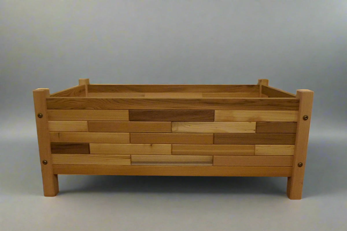 33"x 17" Cedar Planter Box - 14" Tall