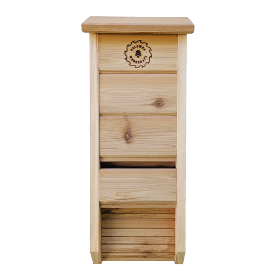 Cedar Bat Box for 25 Bats - Single Chamber