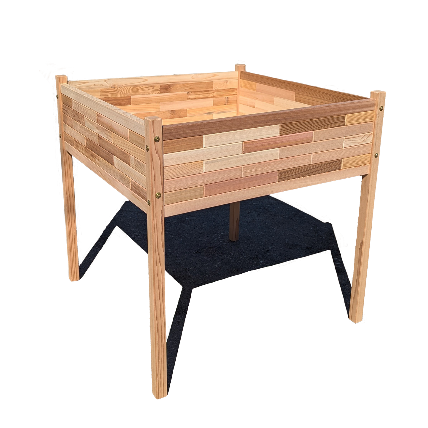 33"x 33" Raised Cedar Planter Box -32" Tall
