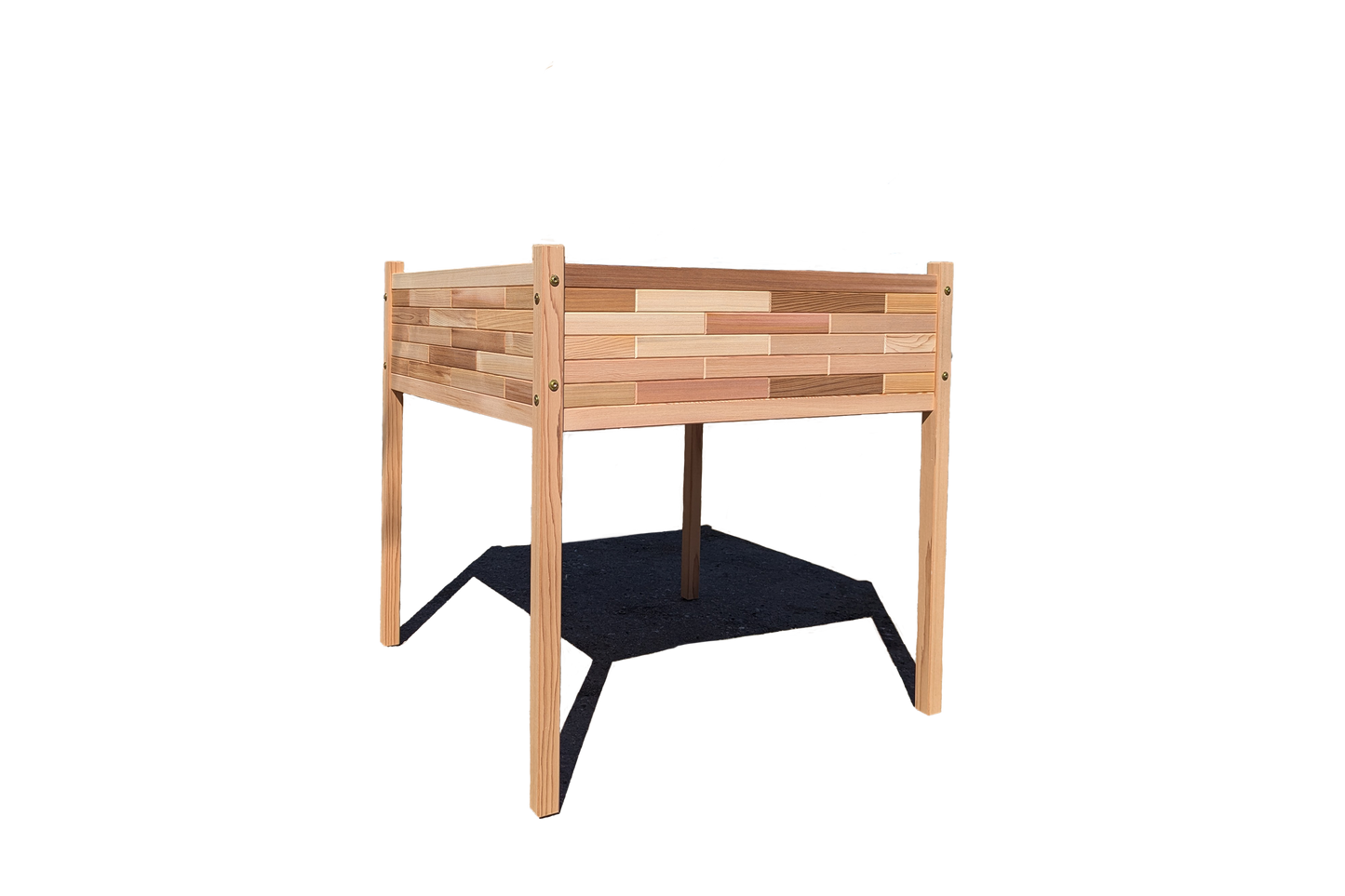 33"x 33" Raised Cedar Planter Box -32" Tall