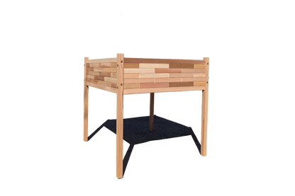33"x 33" Raised Cedar Planter Box -32" Tall