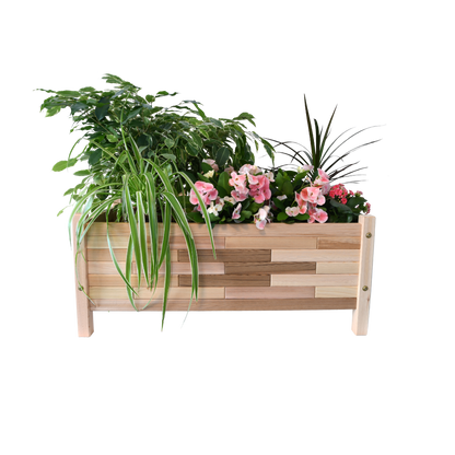 33"x 17" Cedar Planter Box - 14" Tall