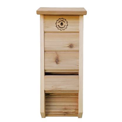 Cedar Bat Box for 25 Bats - Single Chamber